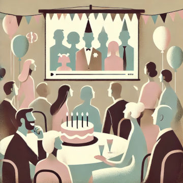 A party photo